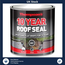 Durable Roof Sealant Grey 10  Protection Rainproof Formula 1L