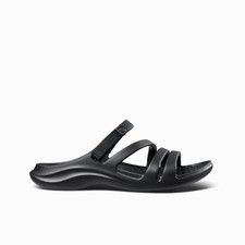 Joybees Women's Lakeshore Sandal Solid Black/Black - WLKSD.BLK, Black/Black