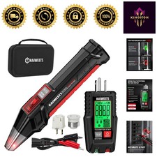 All-in-One Circuit Breaker Finder with LCD, GFCI Tester  Non-Contact Voltage