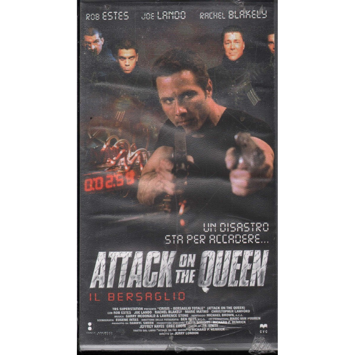 Attack On The Queen VHS Jerry London Univideo - 9025 Sealed