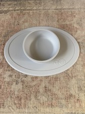 EZPZ The Tiny Bowl Infant Placemat Bowl Toddler Self Feed Suctions to the Table