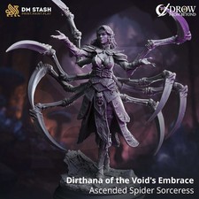 Fantasy Humanoid Dirthana Spider Sorceress DM...