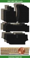 Lloyd Custom Luxe Carpet Mat Set for 2007 GMC Acadia (4 pieces) #NCM