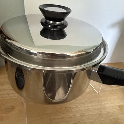 VTG Amway Queen 8/18 Stainless Steel Multi Ply Cookware Set of 9