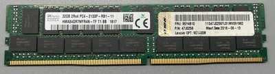 32GB SK hynix DDR4 2133MHz ECC REG Server RAM PC4-2133P RDIMM
