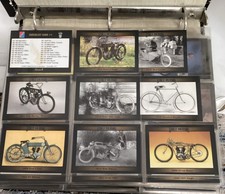 Harley-Davidson Vintage Motorcycle Trading Cards Collection Binder READ MORE