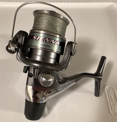 Shimano Sienna 2500RD 2500 Pre-Spooled Spinning Reel Front Drag 5.2:1