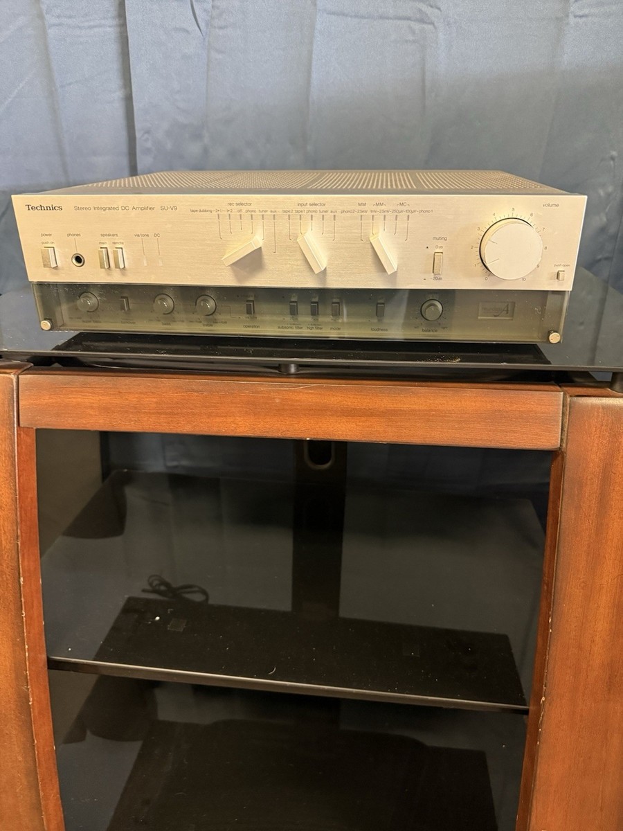 Technics SU-V9 Integrated Amplifier SERVICED *EXCELLENT* | eBay