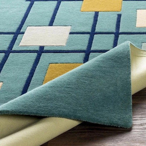 Latest Hand-Tufted NZ Wool Carpet Premium Woolen Rug for Living Room & Bedroom - Picture 3 of 4