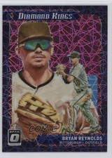 2021 Donruss Optic Diamond Kings Pink Velocity Prizm /249 Bryan Reynolds #25 6o3