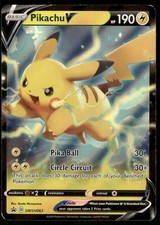 Pikachu V SWSH063 Holo Promo Sword & Shield Promo Pokemon Lightly Played on eBay