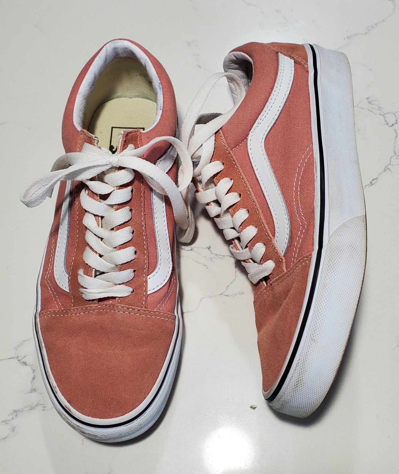 SAOLA Sneakers da skateboard Vans rosa chiaro donna 8 uomo 6 5 stringate