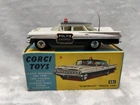 Corgi 481 Chevrolet Police Car In Original Box Vintage Original NIB