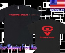 NEW SHIRT CERWIN-VEGA LOGO T-SHIRT AMERICAN USA FUNNY MEN'S SIZE S-5XL