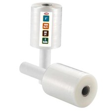 2 Pack Industrial Strength Mini Hand Stretch Wrap 5" 1000 Ft 5 inch - 2 pack