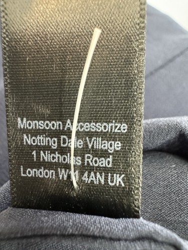 Next Bodycon Dress Size 10 White Blue Metallic Crinkled Stretch Lightweight BNWT - Picture 8 of 8