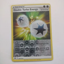 Pokémon TCG - Double Turbo Energy 151/172 Swsh09 Brilliant Stars REVERSE HOLO NM