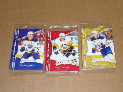2018/19 Upper Deck MVP HOCKEY BONUS PACK SET OF 3 ROOKIE FORMATIONS E/W STARS