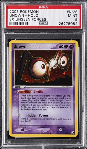 Unown graded PSA 9 for sale on eBay