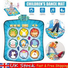 Non-Slip Dance Mats Foot Print Dancing Step Game Pad Dance Mats Battery Powered
