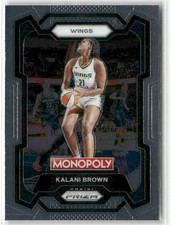 Kalani Brown 2024-25 Panini Prizm Monopoly WNBA Dallas Wings #47
