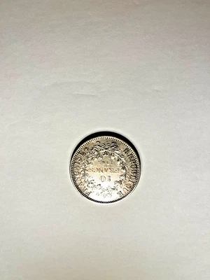 france monaie de 10 fr hercule bon etat - Photo 1/4