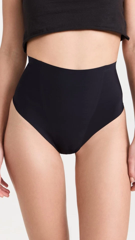 Tanga Commando Feminina Zone Smoothing, Preta, Extra Grande (14-16) - Imagem 2 de 3