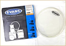 EVANS - 10" Clear TOM DRUM HEAD - Genera G2 - Drum Part