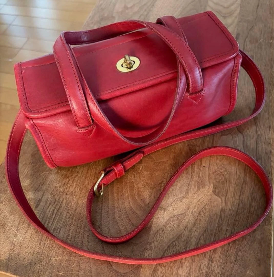 Coach Legacy Shoulder Bag Red Bags & Handbags for Women for sale