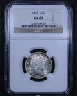 1892 Barber Quarter - 25c NGC MS62 - Great Example!