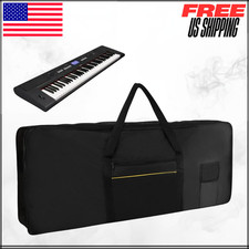 Electric 61 Keys Piano Keyboard Gig Bag Case Portable Padded Strap 38.6"X16"X5"