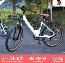 E bike Damen Herren 26 Zoll Elektrofahrräder 36V 17.4Ah E-Mountainbike …
