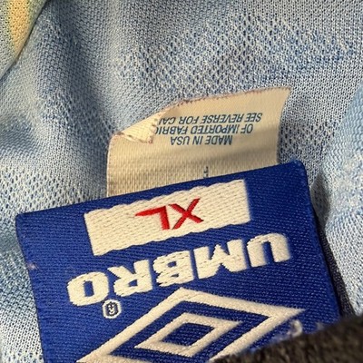 Vintage Umbro Goalkeeper Jersey XL Long Sleeve Padded 90s