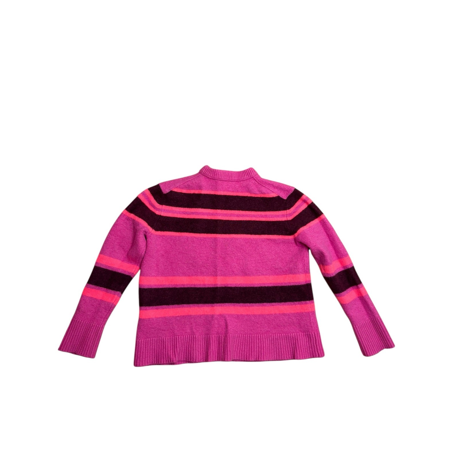 Acne Studios Shrunken Face Patch Wool Sweater Pin… - image 4