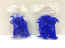 2 - Running No Tie Shoelaces Unisex Elastic Silicone All Sneakers Blue 16 Pack