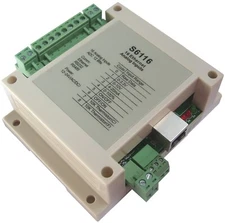 16 channels 0-10V,4-20Ma  10K NTC analog input MODULES  ethernet modbus
