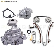 For 2002-2008 Toyota Camry 2009-10 Corolla 2.4L Timing Chain Water Oil Pump Kit