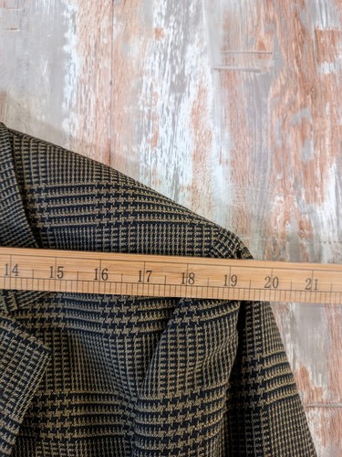 ERMENEGILDO ZEGNA SOFT SPORT COAT JACKET BLAZER Size 44 Mens CHECK WOOL - Picture 9 of 12