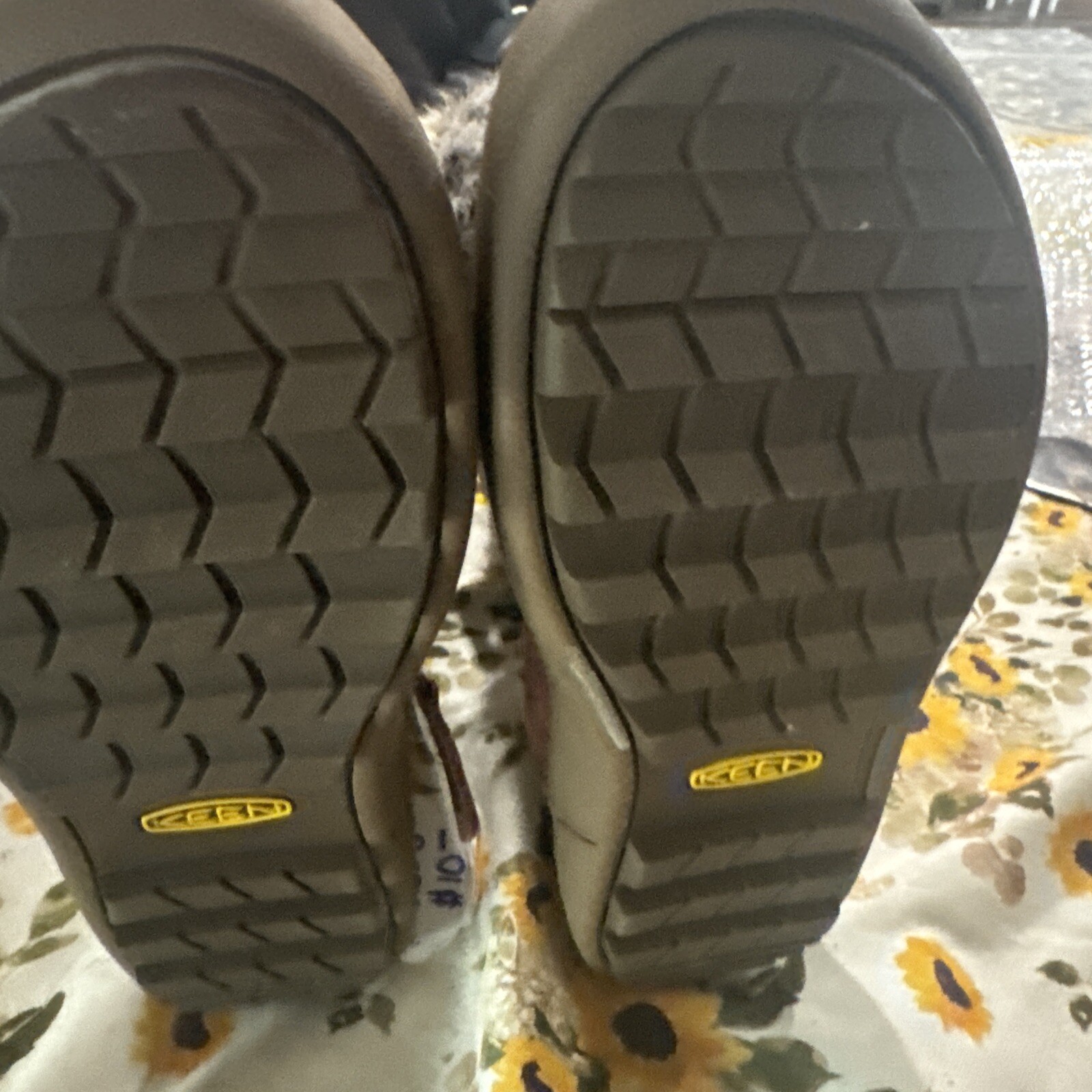 Stivali impermeabili KEEN donna 8 Fremont zip laterale marrone Cordoba pelliccia sintetica isolati