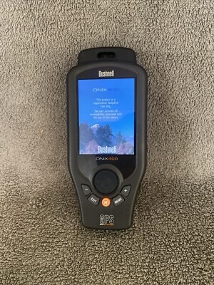 Bushnell ONIX400 Waterproof Hiking GPS Weather With XM Satellite Radio Receiver 