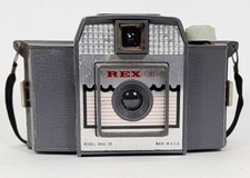 Vintage Rexall Drug Rex 127 Film Camera in Very Good Working Condition Silver