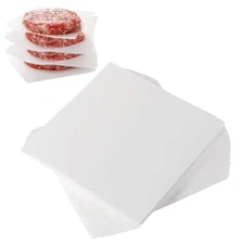 Burger Patty Paper, 5.5"x 5.5" Baking Parchment /Hamburger Patty Paper, 300 Pack