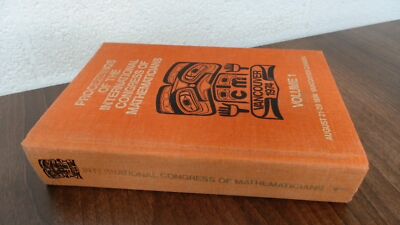 			Proceedings of the International Congress of Mathematicians Volum		