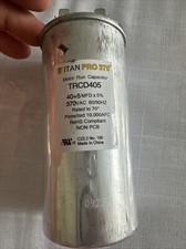 TitanPro TRCD405 HVAC Round Dual Motor Run Capacitor 40/5 MFD/UF 370 Volts