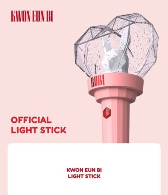 KWON EUNBI OFFICIAL LIGHT STICK w/ Strap Tracking Code FANLIGHT MD
