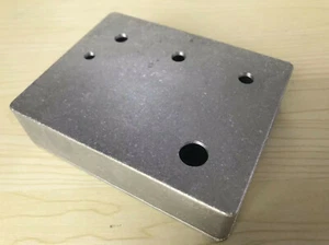 1590BB Boîtier en métal aluminium Étui en pierre Guitare Effet de pédale Enveloppe perforée