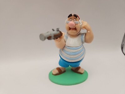 MR SMEE DISNEY PETER PAN FINDING NEVERLAND 3  FIGURE SOLID PVC TOY