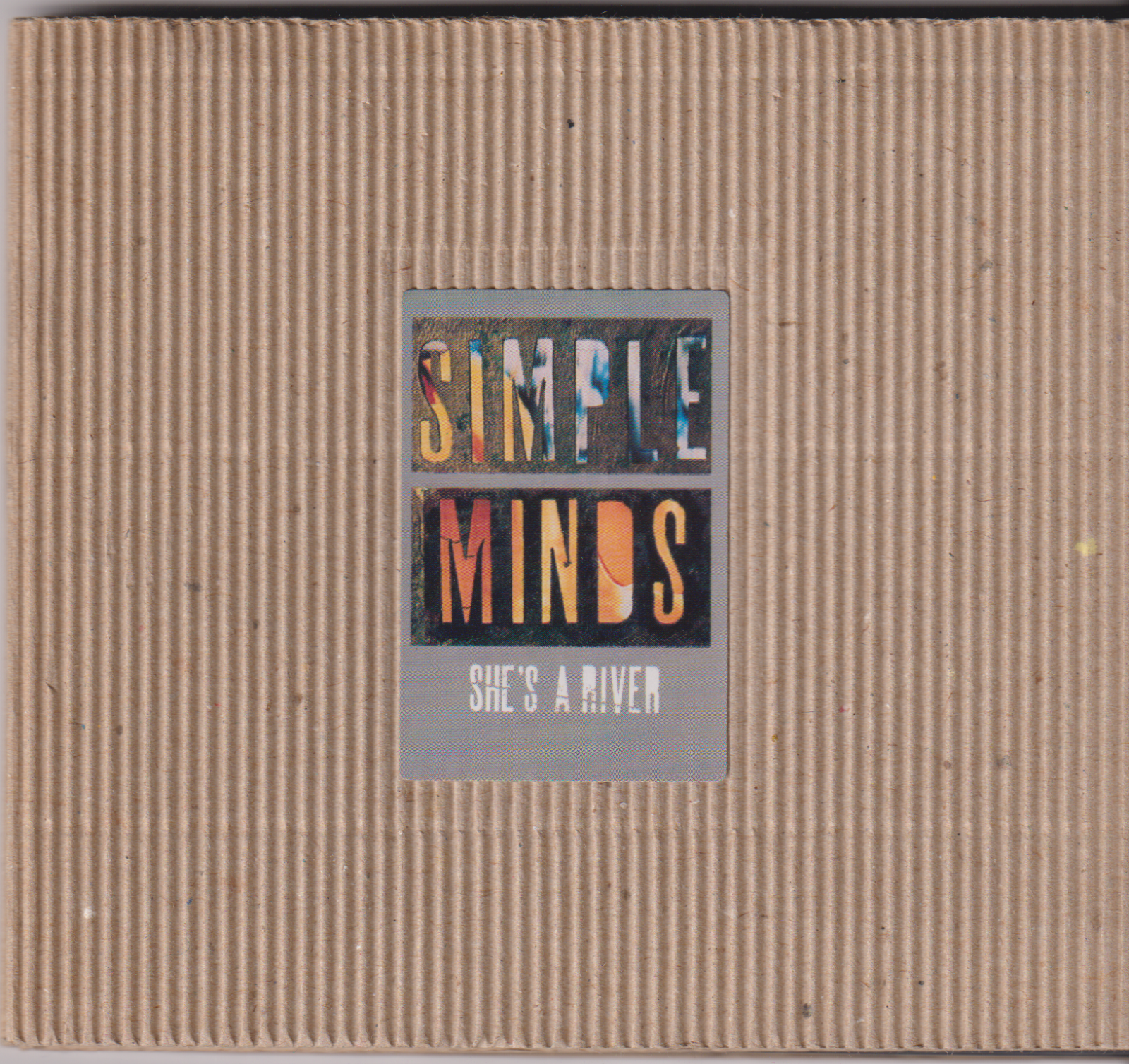 Simple Minds - She's A River (UK CD Single) ...  Digipak