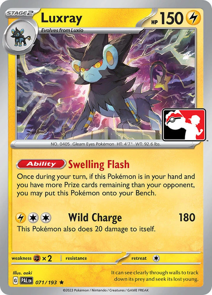 Luxray 071/193 Prize Pack Series Cards