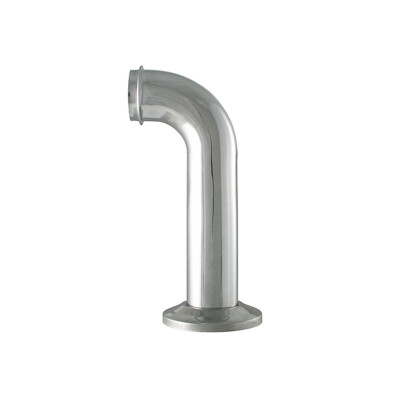 LDR 505 6071 Wall Bend, P-Type Kitchen, 1-1/2'', Chrome Plated Brass